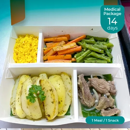 14 hari: 1 meal & 1 snack • Medical Package