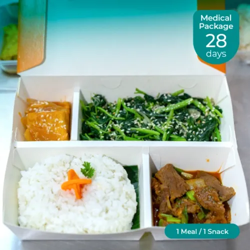 28 hari: 1 meal & 1 snack • Medical Package