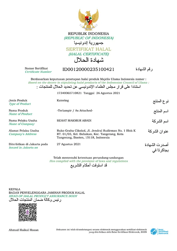 catering halal
