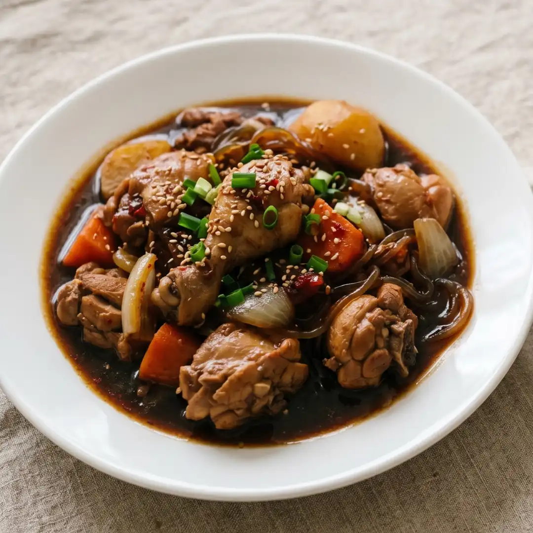 Korean Braised Chicken