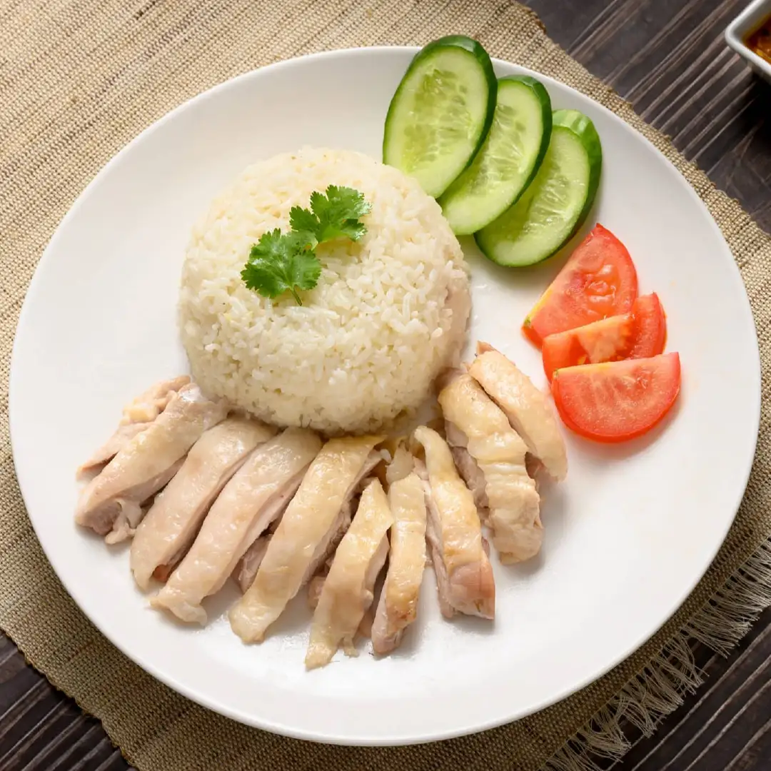 Hainanese Chicken Rice