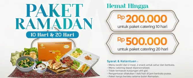 paket catering ramadhan, mymeal catering diet sehat
