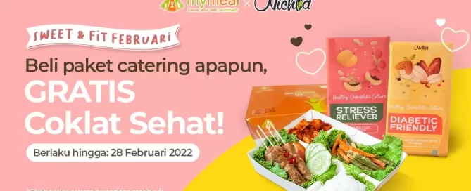 promo langganan catering dapat gratis coklat sehat